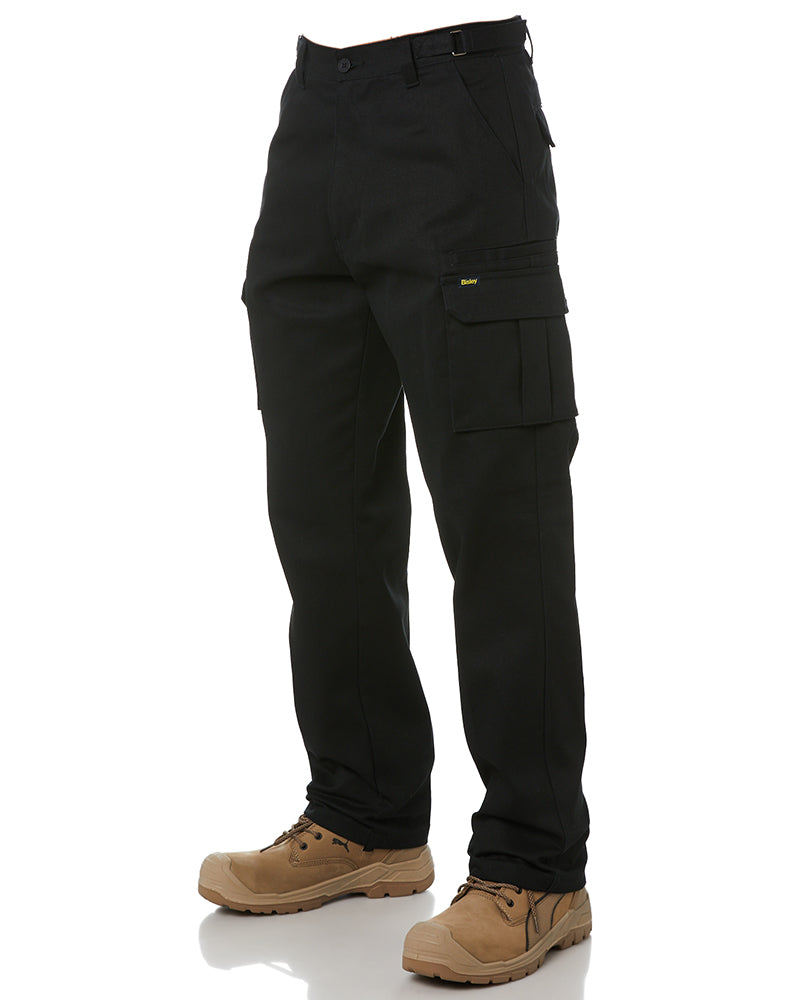 Bisley 8 Pocket Cargo Pant with Tape - Navy | Buy Online